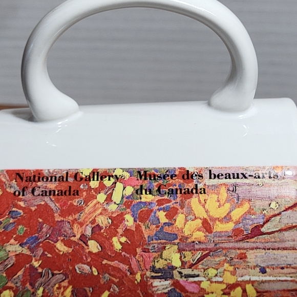 Vintage National Gallery of Canada Tom Thomson Artwork Coffee Mug 1995 - Picture 9 of 14